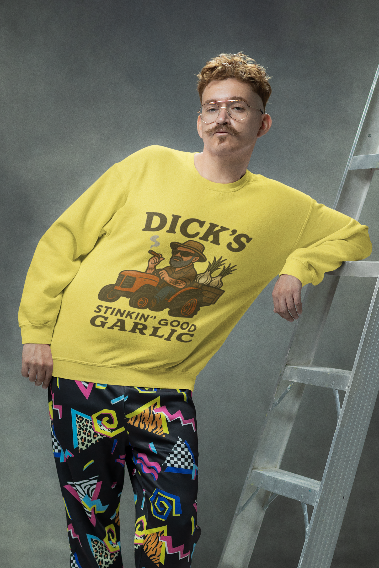 Dick's Sweatshirt - Dick's Stinkin' Good Garlic