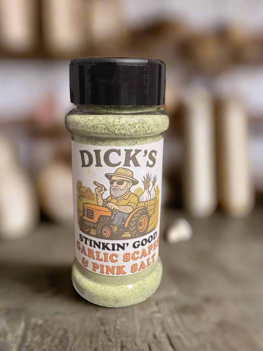 Dick's Stinkin' Good Garlic Scapes & Pink Salt