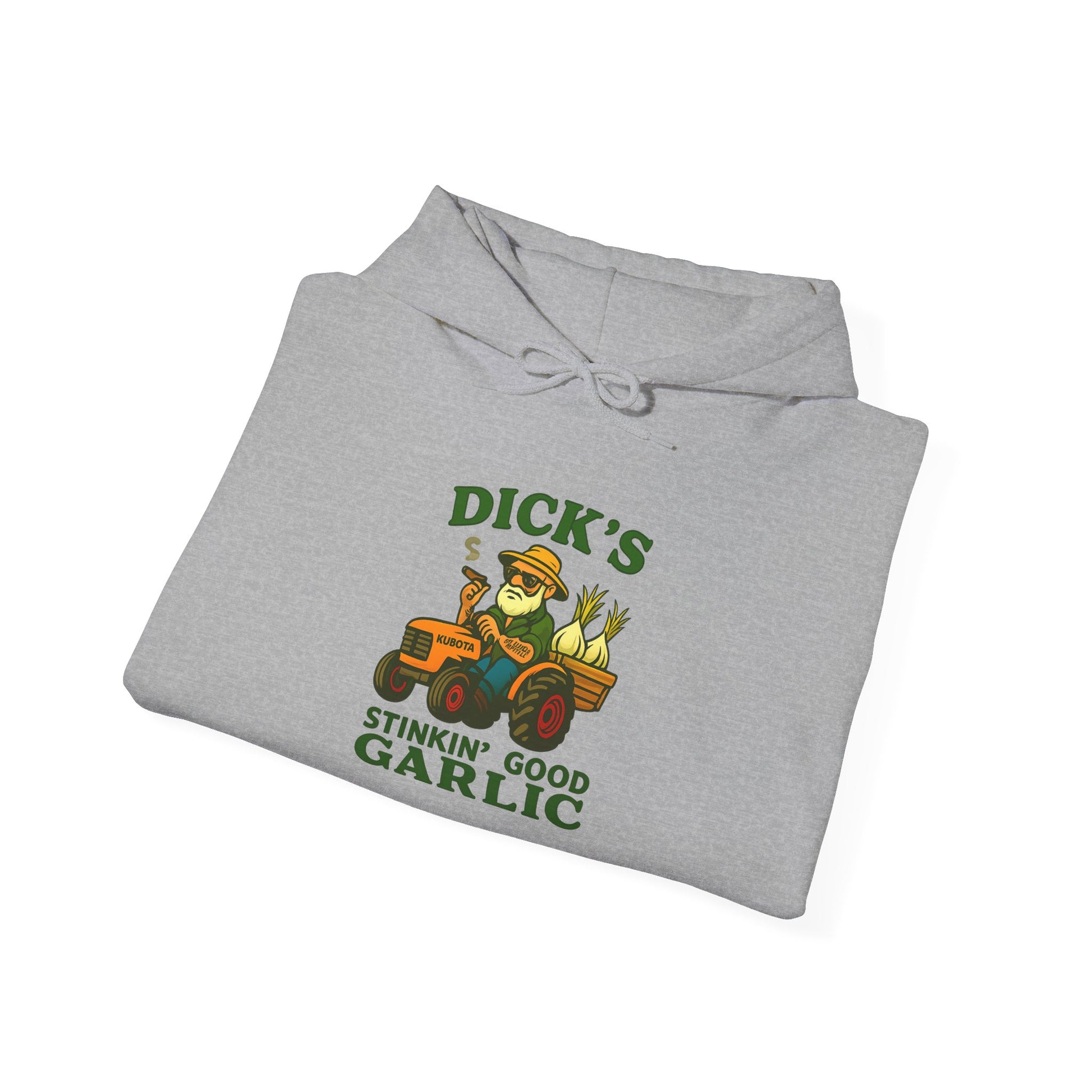Unisex Heavy Blend™ Hooded Sweatshirt - Dick's Stinkin' Good Garlic