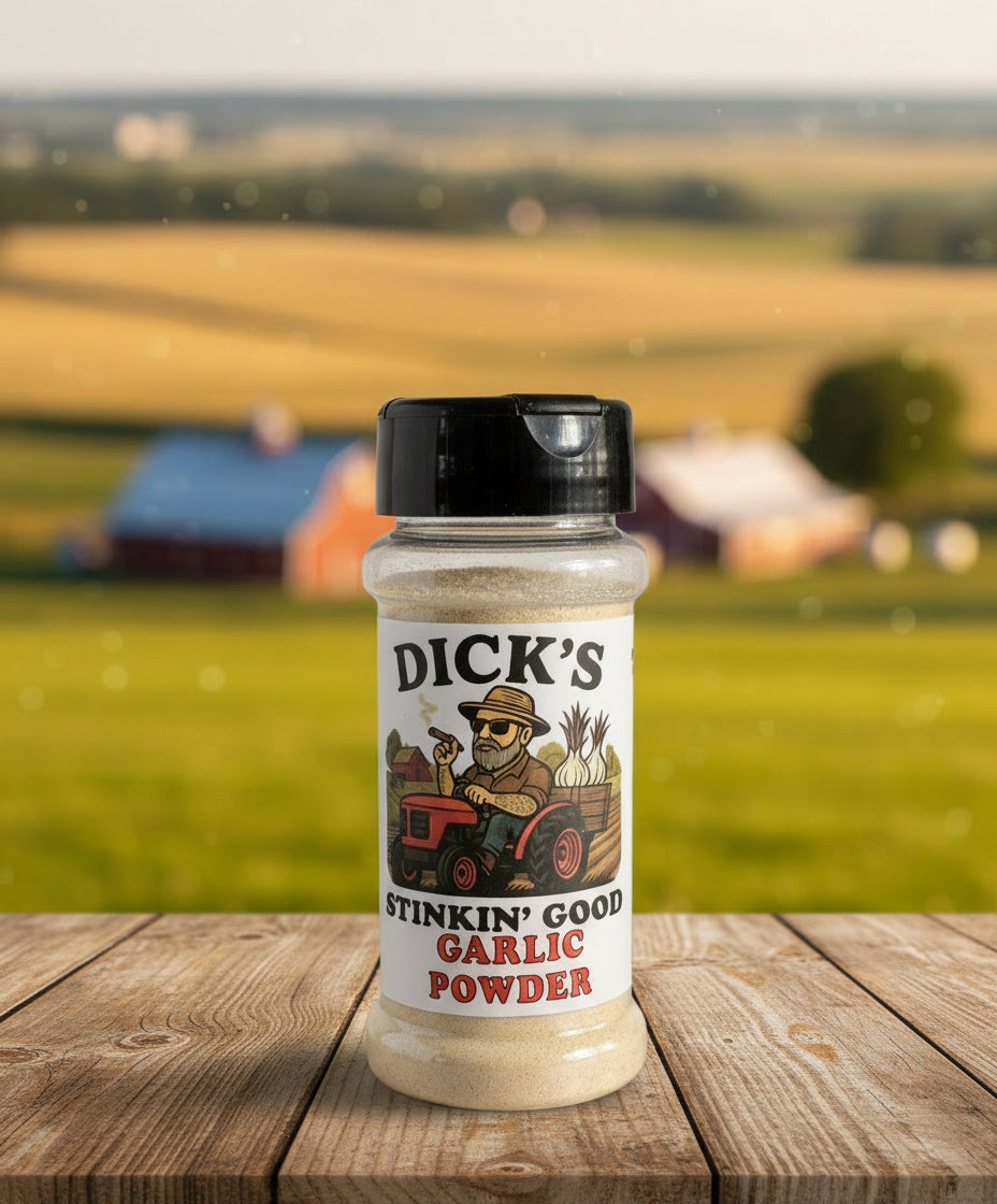 Dick's Stinkin' Good Garlic Powder-100% Heirloom Organic - Dick's Stinkin' Good Garlic