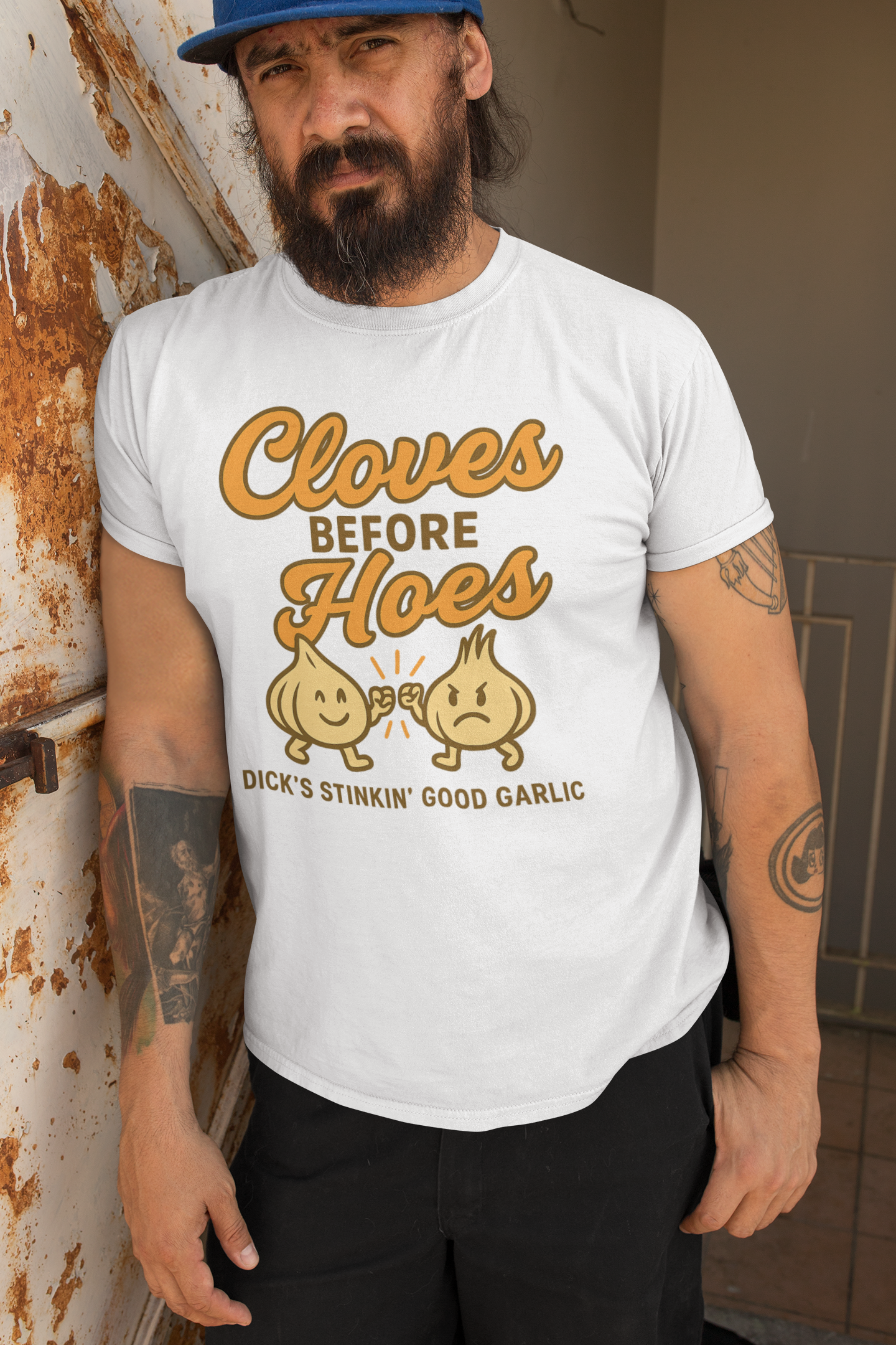 Short Sleeve Cloves Before Hoes T Shirt
